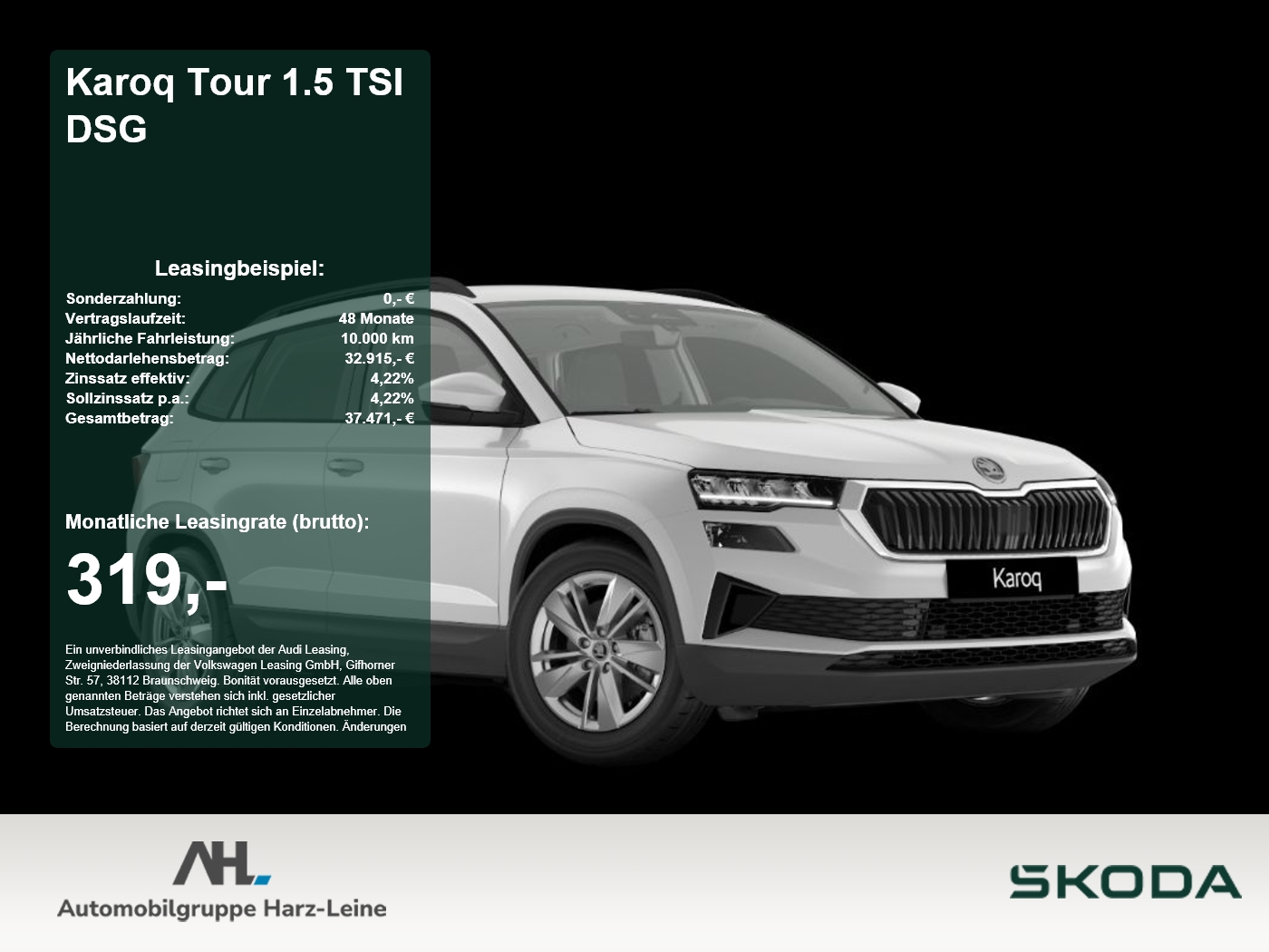 Karoq Tour 1.5 TSI DSG