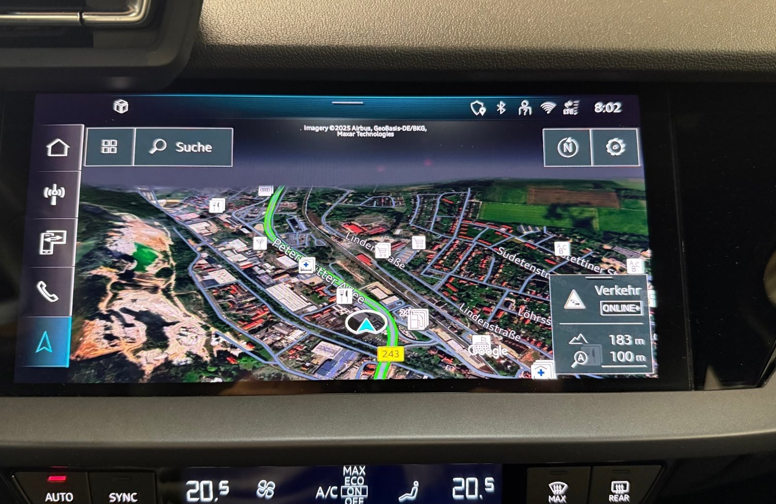 A3 Sportback 35 TFSI S-tronic LED Navi ACC RFK PDC SHZ