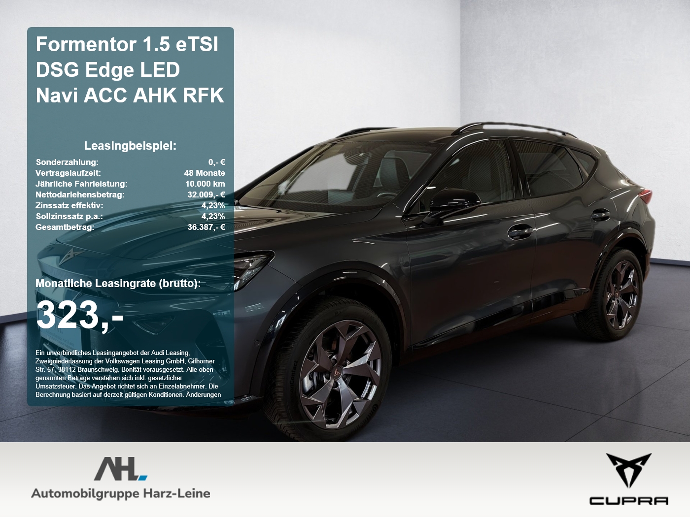Formentor 1.5 eTSI DSG Edge LED Navi ACC AHK RFK