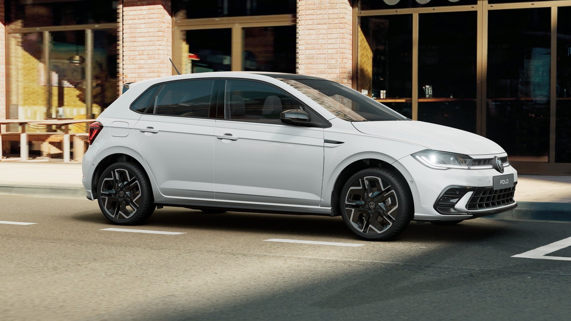 Polo R-LINE TSI DSG+ALU 17+PANO+RÜCKFAHRKAMERA+SPORTPAKET+TRAVEL ASSIST+NAVI