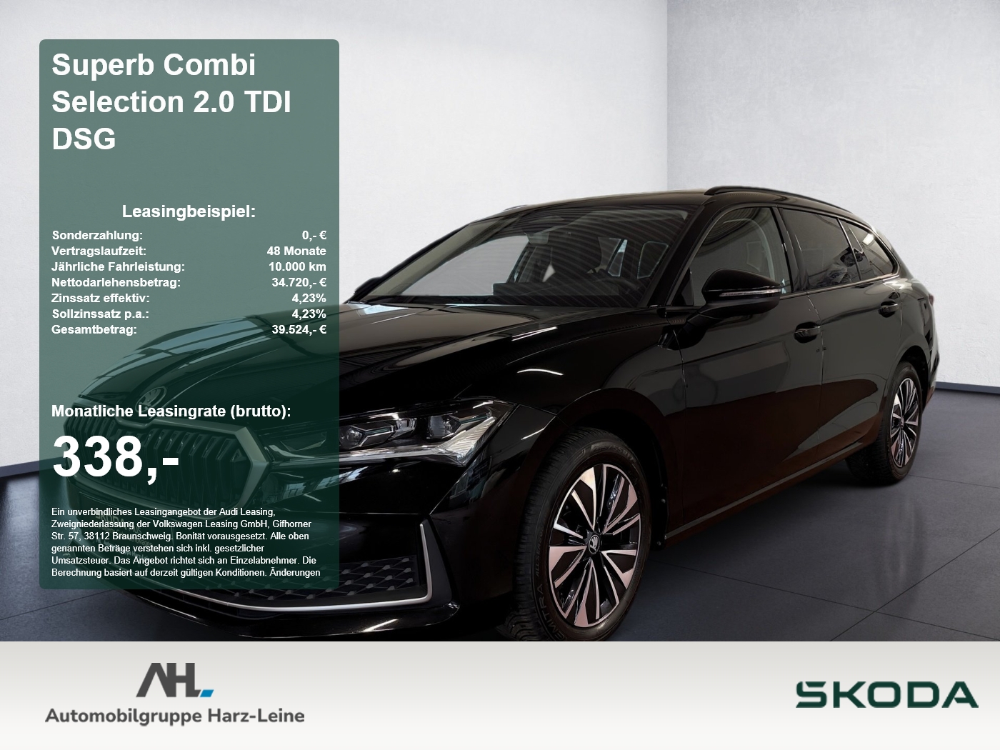 Superb Combi Selection 2.0 TDI DSG *ab sofort*