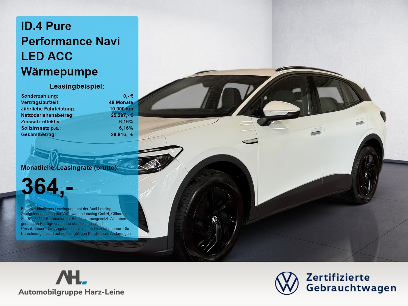 ID.4 Pure Performance Navi LED ACC W&auml;rmepumpe