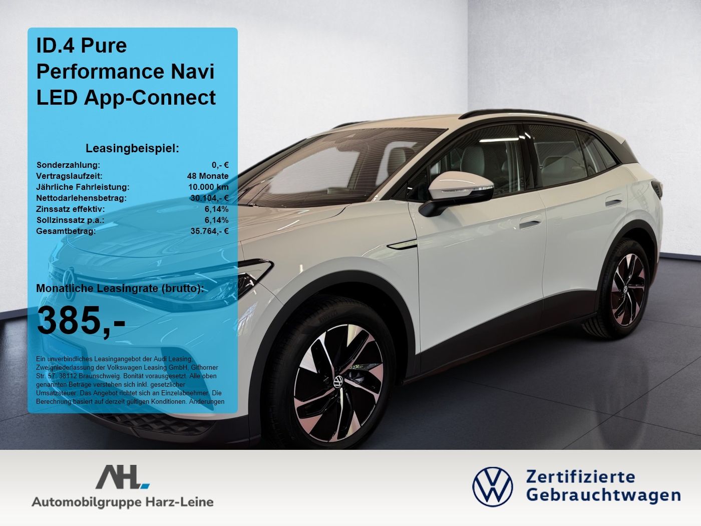 ID.4 Pure Performance Navi LED App-Connect ACC